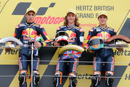 Diego Perez podium in Silverstone 2013