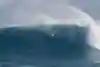 Brazilian Lucas Chianca airdrops into a big wave at Jaws in Maui.