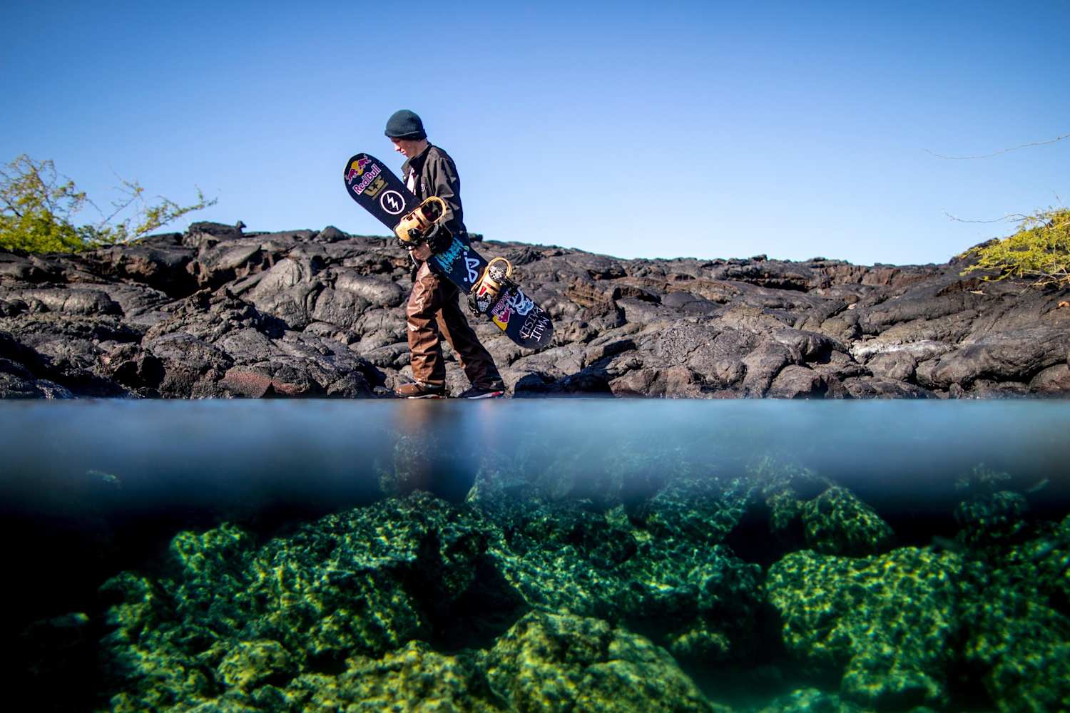 Lyon Farrell, Hawaii's Pro Snowboarder Red Bull Snow