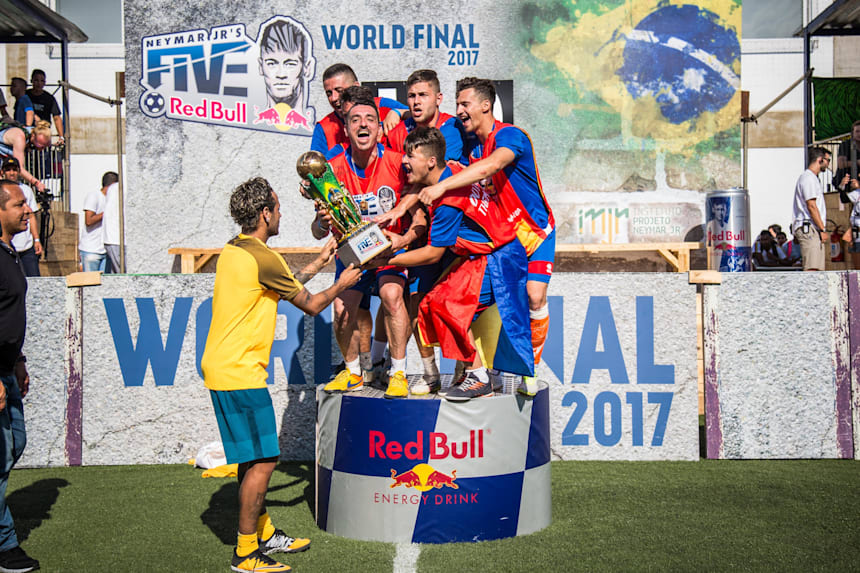 Neymar Jr S Five World Finals 2017 Videos Red Bull