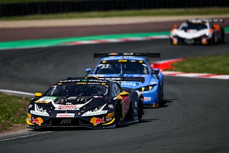 Mirko Bortolotti im Rennen der DTM 2025 in Oschersleben am 27. April 2025.