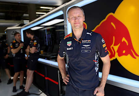 Ole Schack, Chef-Mechaniker bei Red Bull Racing