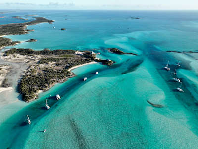 Warderick Wells, île principale du parc national des Exuma Cays