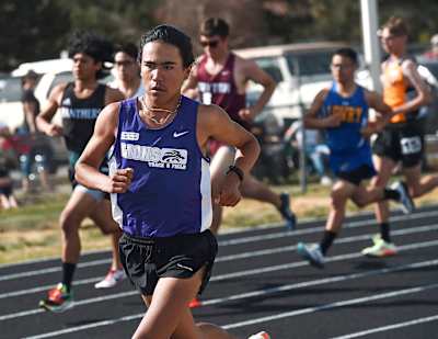 As a senior at Yerington High School near Carson City, Nevada, Stevens broke the state record for 3,200 meters.