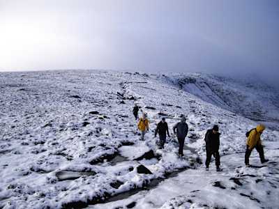 Kinder Scout in the UK's Peak District.