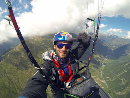 Volando en los Pirineos
