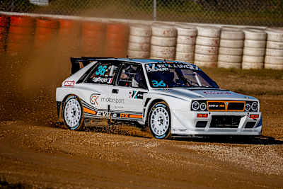 Modern classic: Guerlain Chicherit gives the new Lancia its World RX debut
