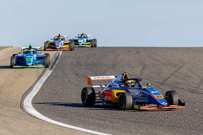 Souta Arao racing French F4 in Ledenon 2022