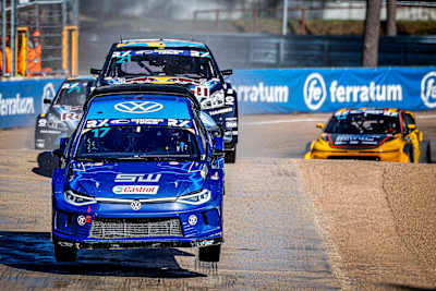 World RX Riga: Johan Kristoffersson wins double
