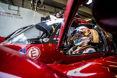 Ogier at the 24 Hours of Le Mans in 2022