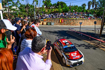 Andrea Mabellini claimed a fine top-six for Lancia and won the Power Stage