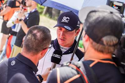 Fourmaux was one of two drivers penalised on Sunday evening