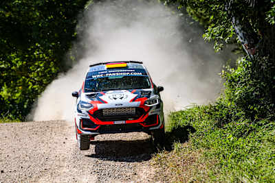 Nicolas Otto completed WRC3 on Delfi Rally Estonia in second