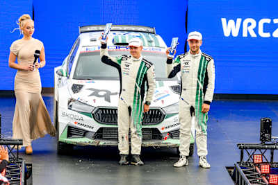 Robert Virves took home multiple prizes from Delfi Rally Estonia