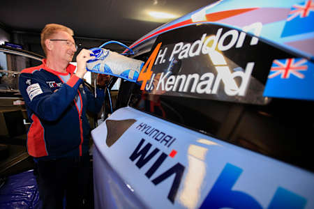 WRC rally driver nutrition with Hayden Paddon