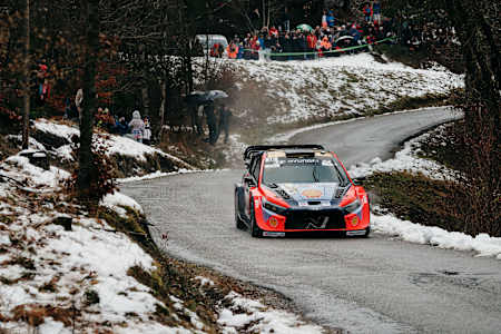 The Kiwi had not driven a Hyundai's i20 N Rally1 before last week