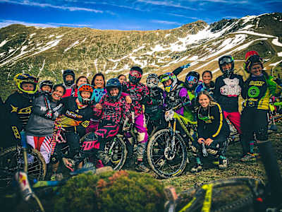 'Girl power' presente en La Pinilla.