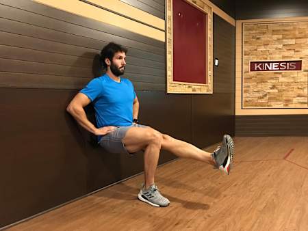 等長單腿深蹲(步驟2)