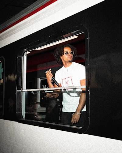 Le rappeur genevois AAMO