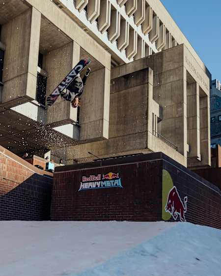 Benny Milam at Red Bull Heavy Metal in Boston, Massachusetts, USA on February 22, 2025.   