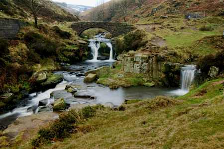 This stretch of the River Dane has some of the purest bathing in the Peaks