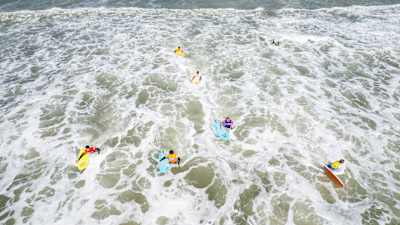 Red Bull Foam Wreckers 2022 on Long Beach Island, New Jersey