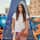 Nadine Selaawi gears up for a basketball challenge with Hisham El Khateeb in Cairo, Egypt. 
