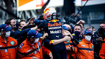 Celebrating The Win With The Team 