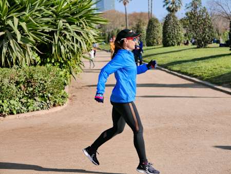 Sandra Corcuera ya no se siente observada cuando 'retrocorre' por la calle