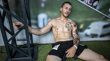 La course de côte Red Bull 400 sur le tremplin olympique de Courchevel est très difficile.