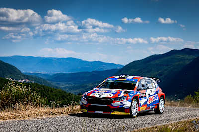 Teemu Suninen moved to the top of the ERC standings