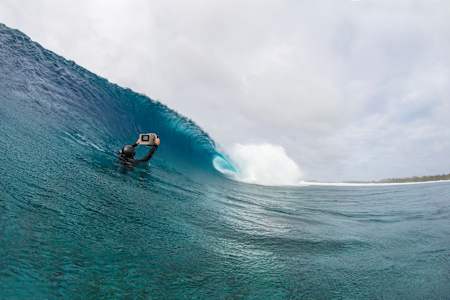 Behind the scenes of big wave surfing in Hawaii
