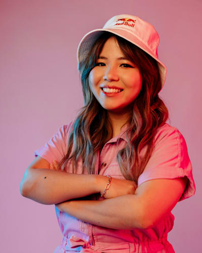 Tiffae poses for a portrait at the Red Bull Headquarters in Santa Monica, California, on May 3, 2023