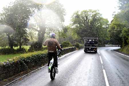 Rob chats to Dougie on the podcast about his record-breaking wheelie