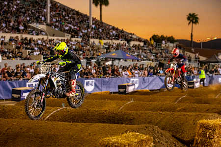 Carson Brown and Colton Aecke at Red Bull Straight Rhythm 2022 in Pomona