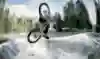 Martin Söderström is riding in the Whistler Skatepark in Whistler, Canada on August 19, 2020