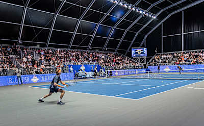 Andrey Rublev at Red Bull Bassline 2023 in Vienna, Austria