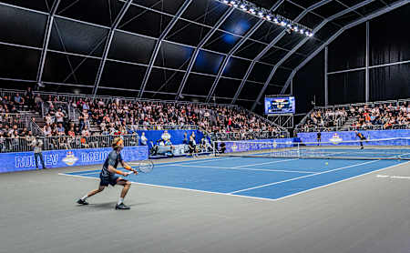 Andrey Rublev at Red Bull Bassline 2023 in Vienna, Austria