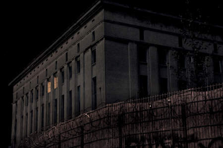 The imposing exterior of the world's best club, Berghain.