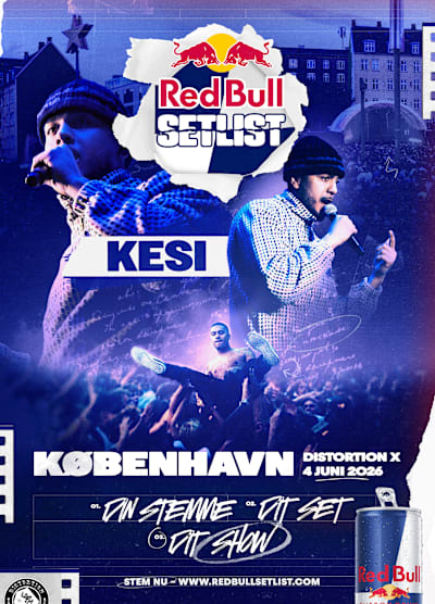 Red Bull Setlist Key Visual Poster 9x16