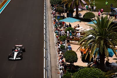 Yuki Tsunoda of Scuderia AlphaTauri at the Miami Grand Prix on May 7, 2023.