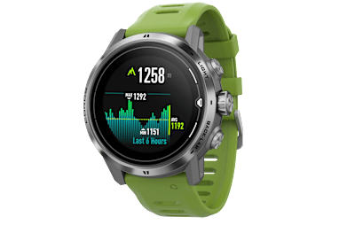 The Apex Pro provides info on blood-oxygen levels and acclimatisation