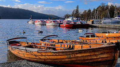Lake Windermere is the largest natural lake in England
