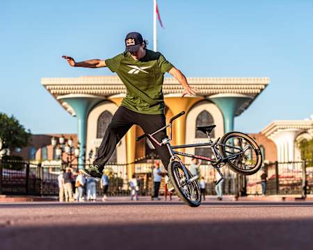 Jorge 'Viki' Gomez showt zijn skills in Muscat, Oman