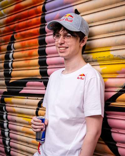 Marc 'Caedrel' Lamont poses for a portrait in Shoreditch, London, United Kingdom on May 1, 2025.