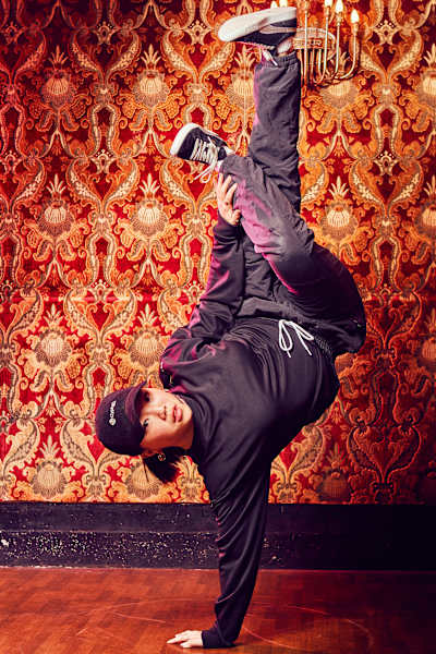 B-Girl Ram poses for a portrait at Found Nation Anniversary in Tokyo, Japan on February 2, 2019.