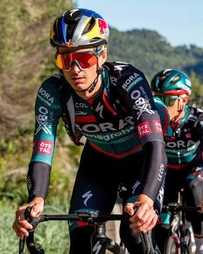 Anton Palzer performs during Red Bull Junior Brothers at Bora-Hansgrohe camp in Mallorca, Spain, on December 16, 2022.