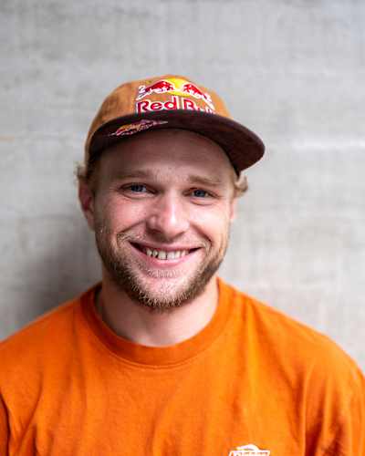 Jamie Foy poses for a portrait at Red Bull Drop In Tour in Sao Paulo, Brazil on 27 September, 2024. 