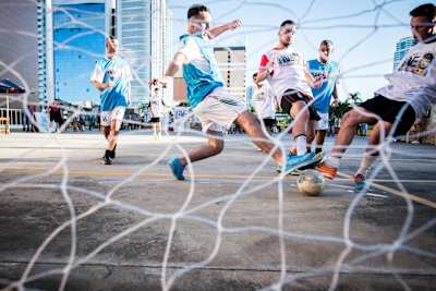Participants at Red Bull Four 2 Score