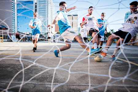 Participants at Red Bull Four 2 Score